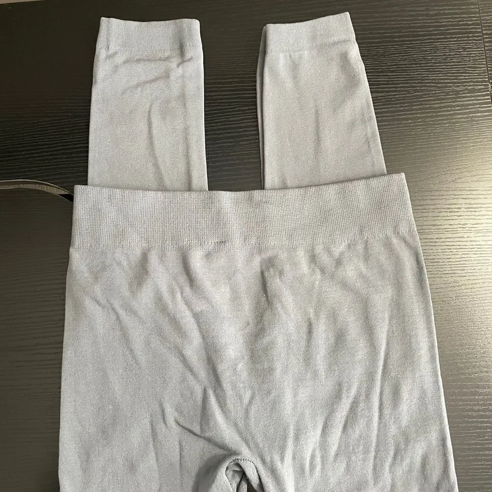 Blue Star fleece lined leggings, L/XL